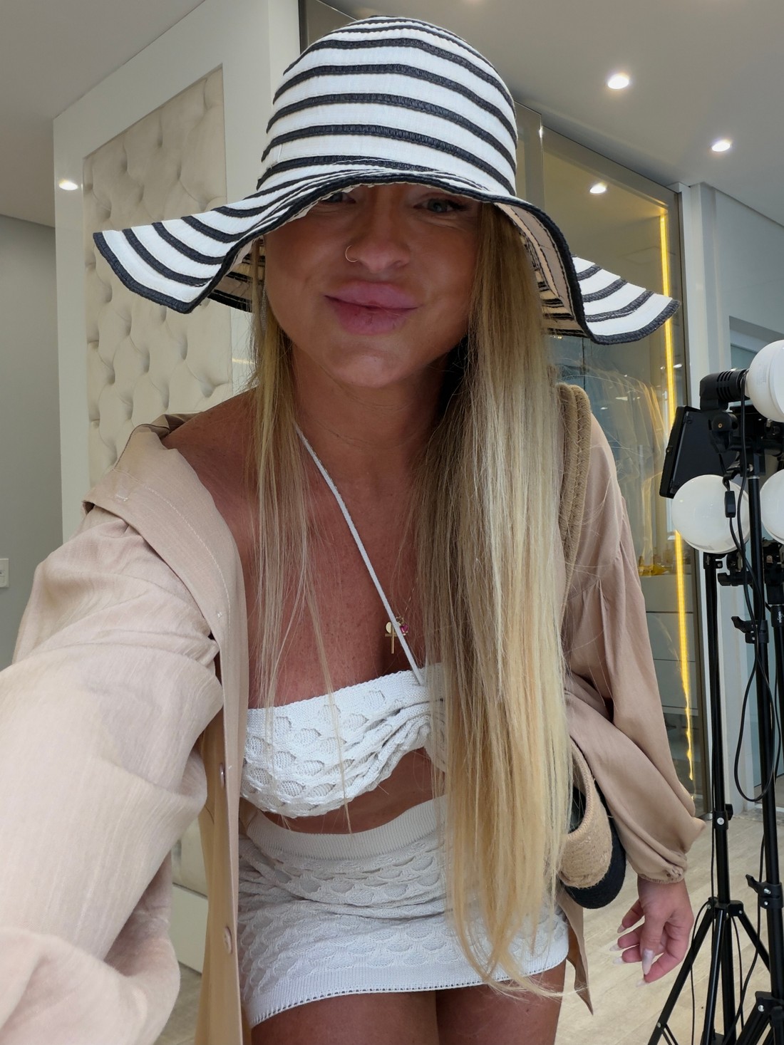 Chapéu Floppy Bicolor Chapéu Floppy Bicolor