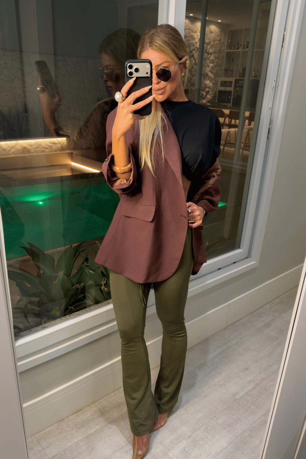 Blazer alfaiataria alongado over Muriel Blazer alfaiataria alongado over Muriel