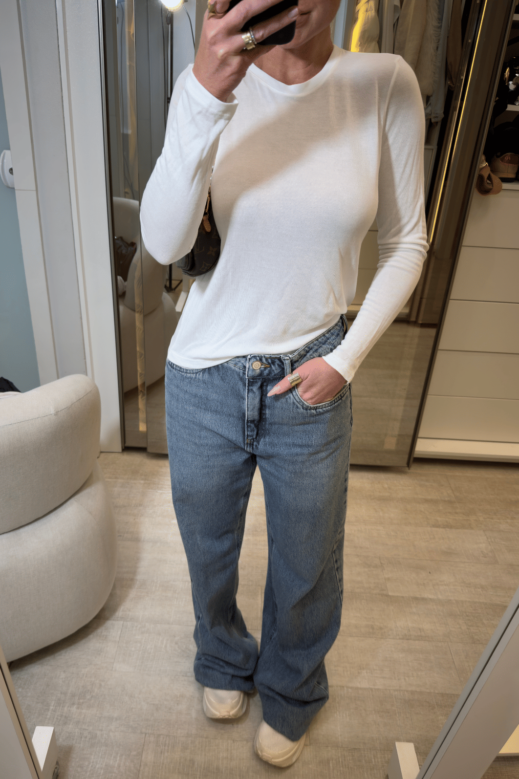 Blusa manga longa OFF WHITE Muriel Blusa manga longa OFF WHITE Muriel