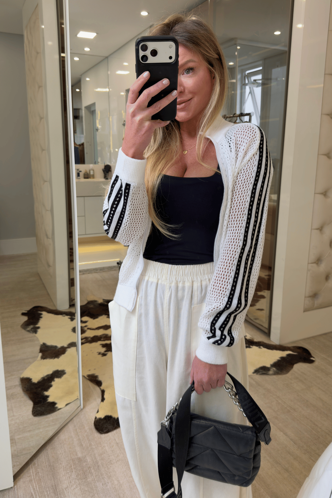 Calça em linho Jogger Mila Calça em linho Jogger Mila