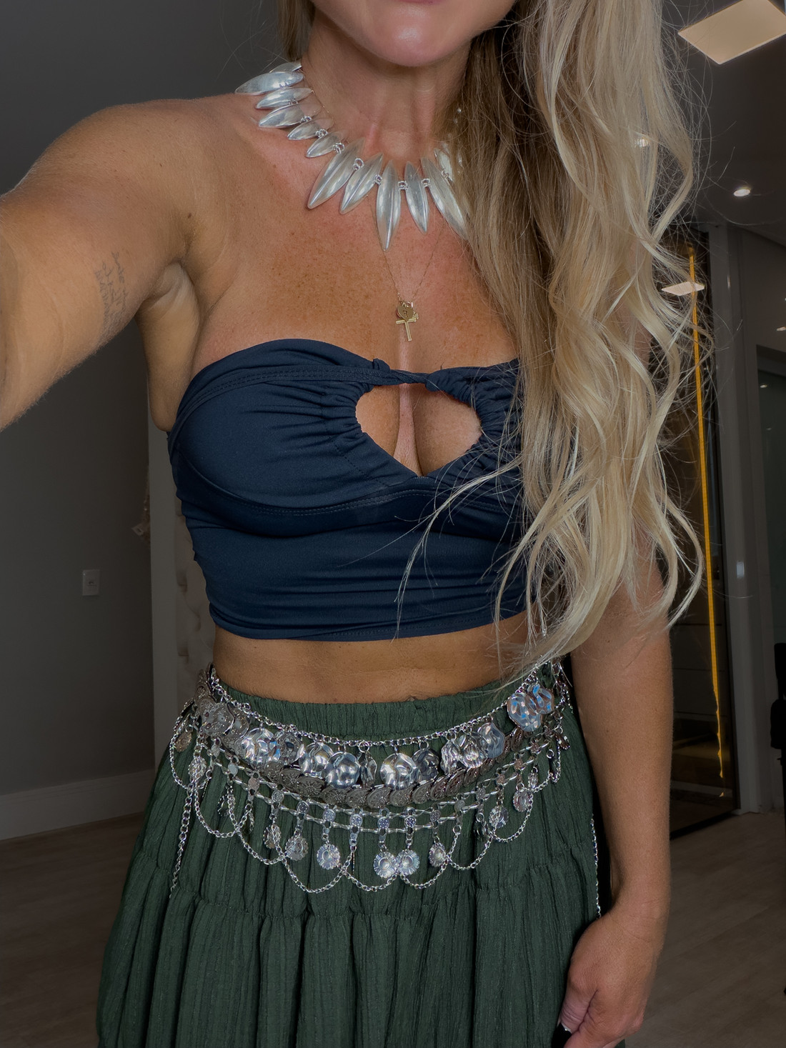 Cinto corrente com Medalhas