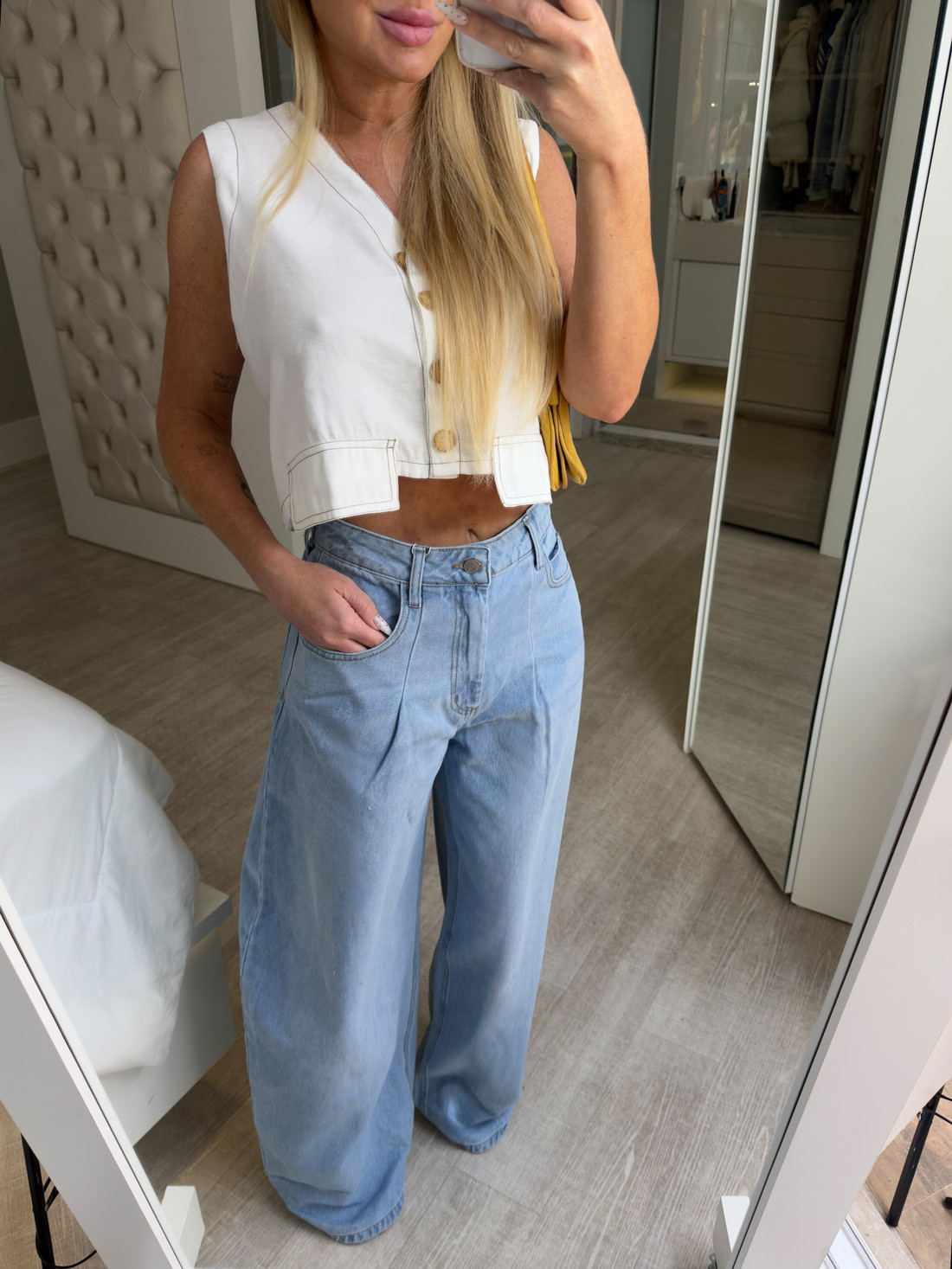 Calça jeans balloon Brise Calça jeans balloon Brise