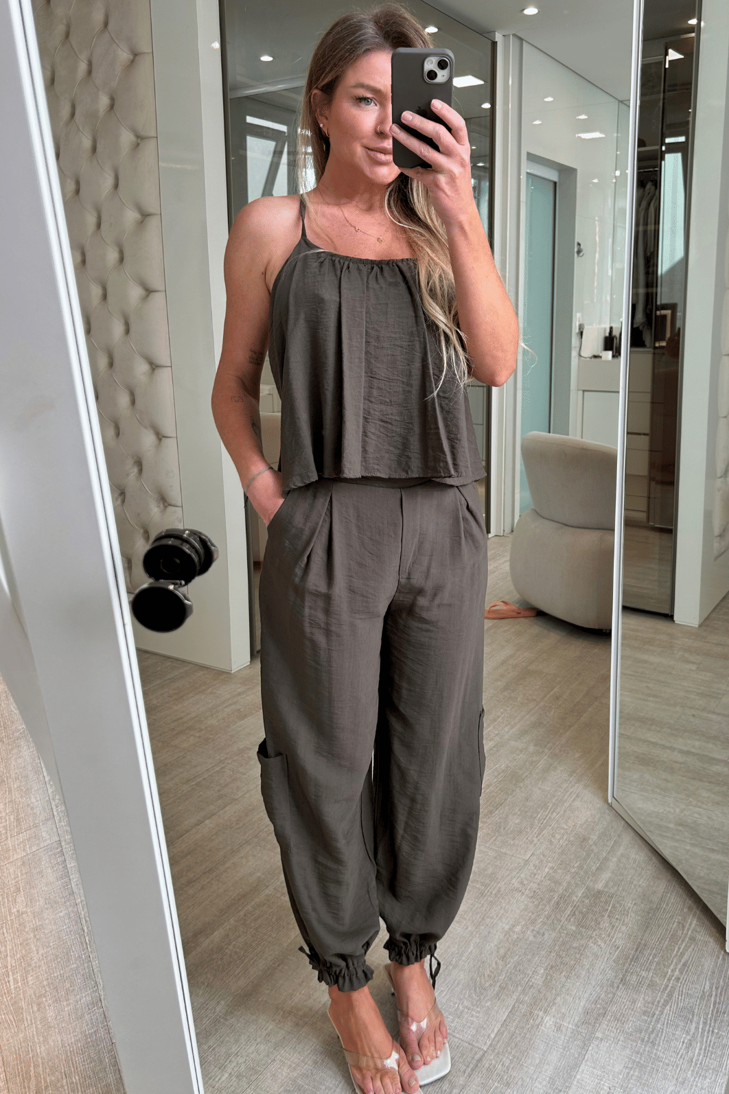Conjunto em linho Louise Conjunto em linho Louise