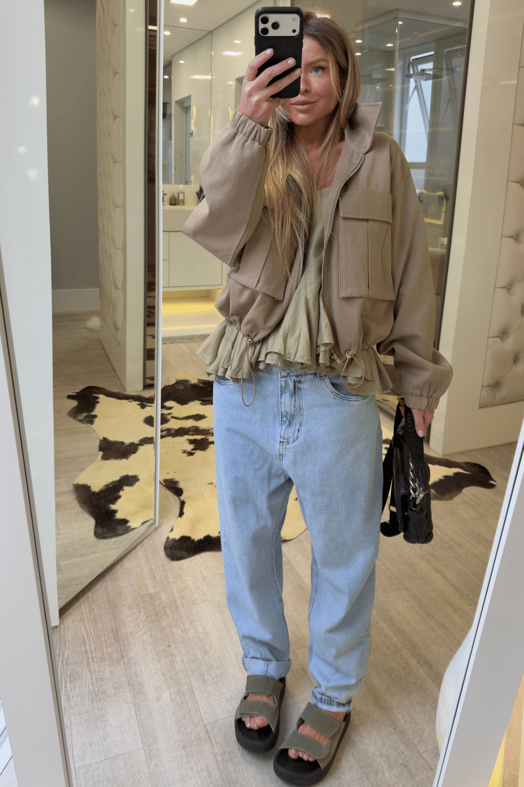 Jaqueta bomber cargo estilo militar Jaqueta bomber cargo estilo militar