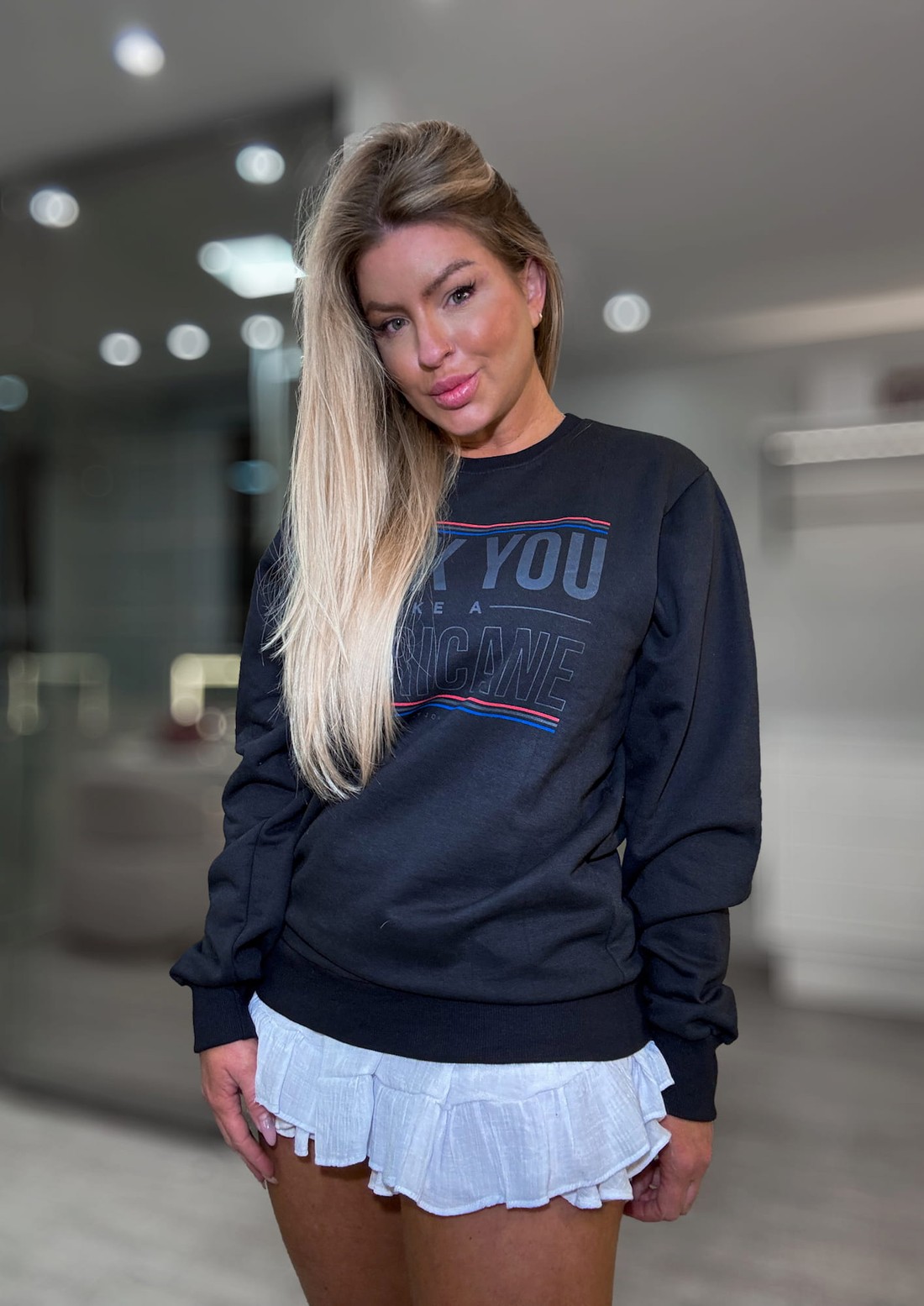 Casaco de moletom oversized Saint John