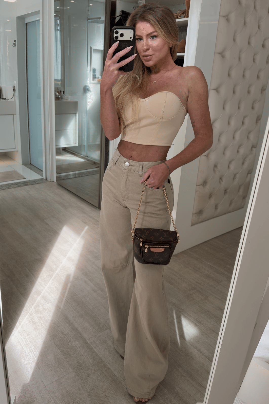 cropped corset com bojo Alana