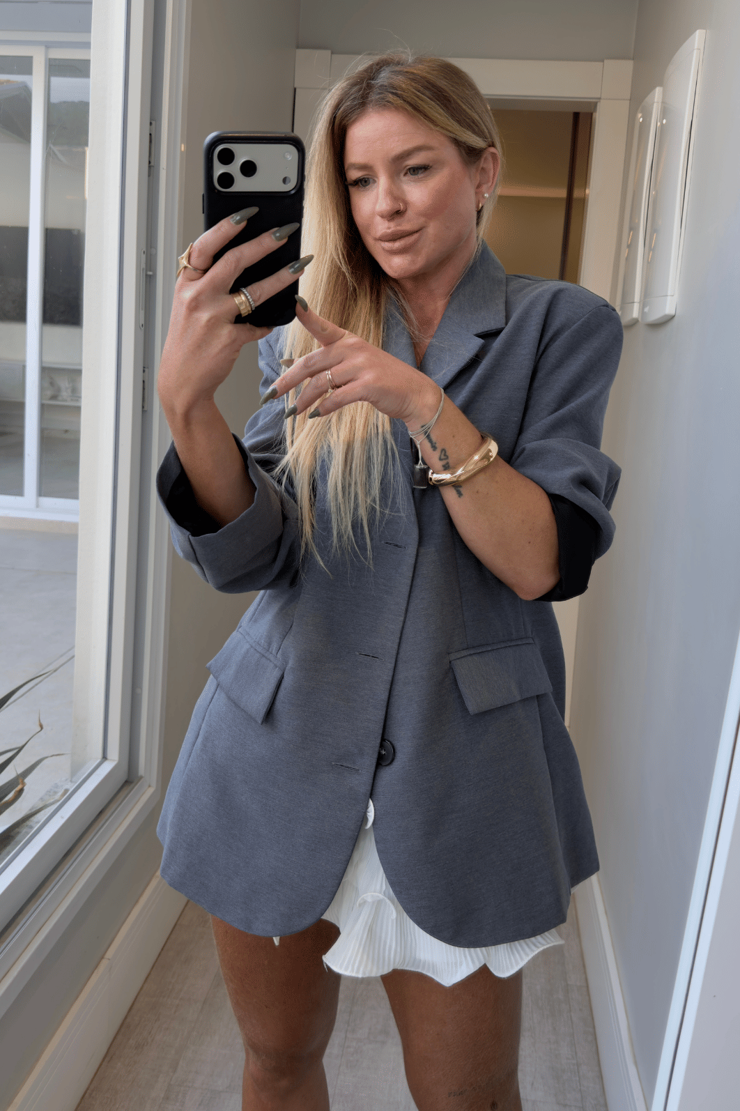 Blazer alfaiataria alongado Raquel Blazer alfaiataria alongado Raquel