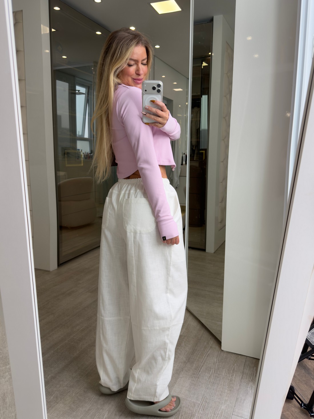 Calça balloon Victória