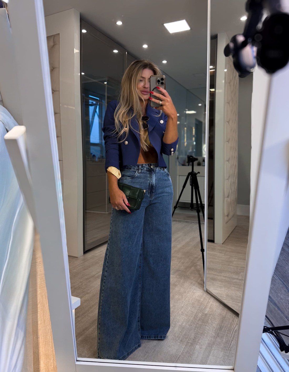 Blazer alfaiataria curto Celina Blazer alfaiataria curto Celina