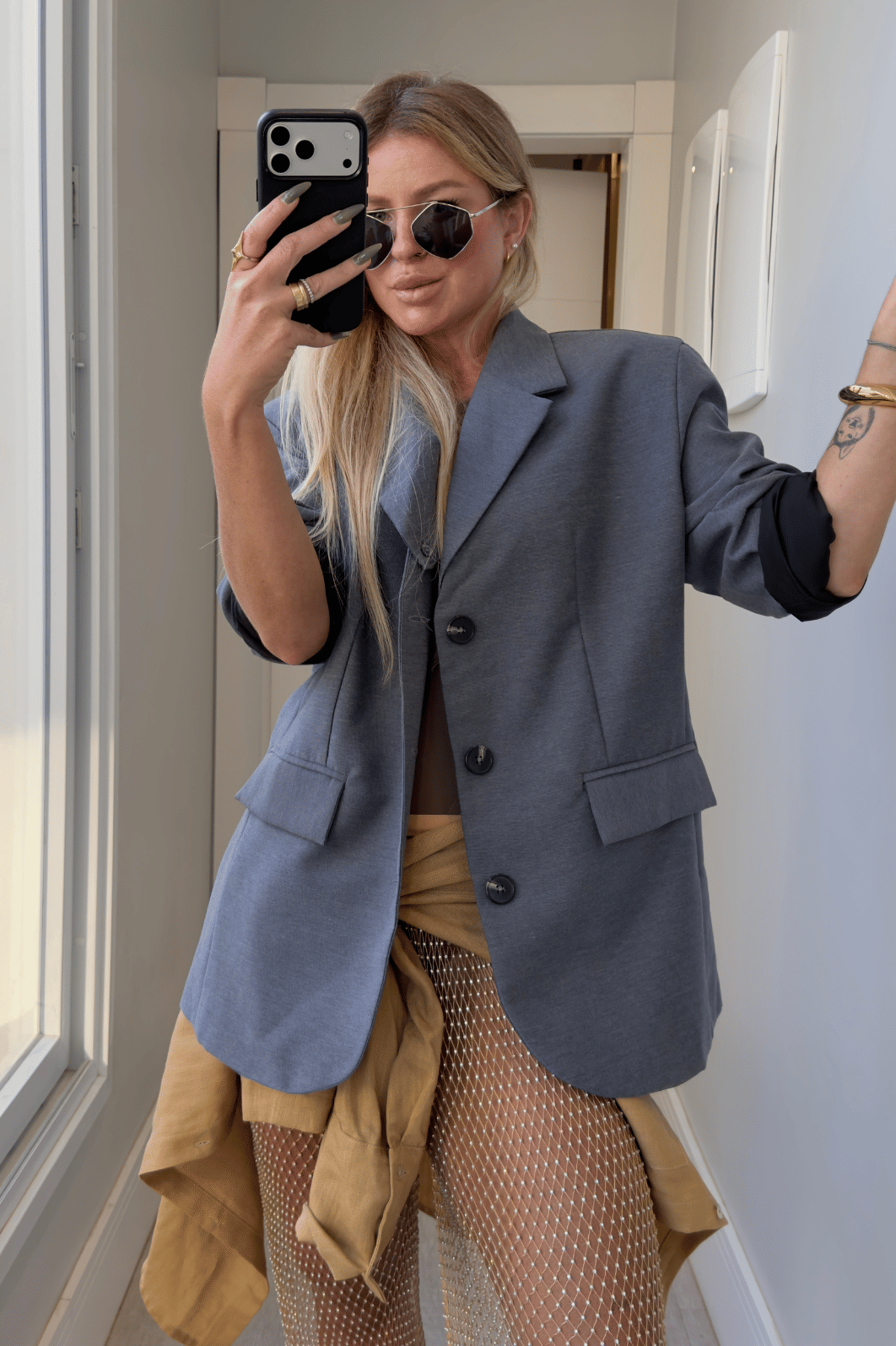 Blazer alfaiataria alongado Raquel Blazer alfaiataria alongado Raquel