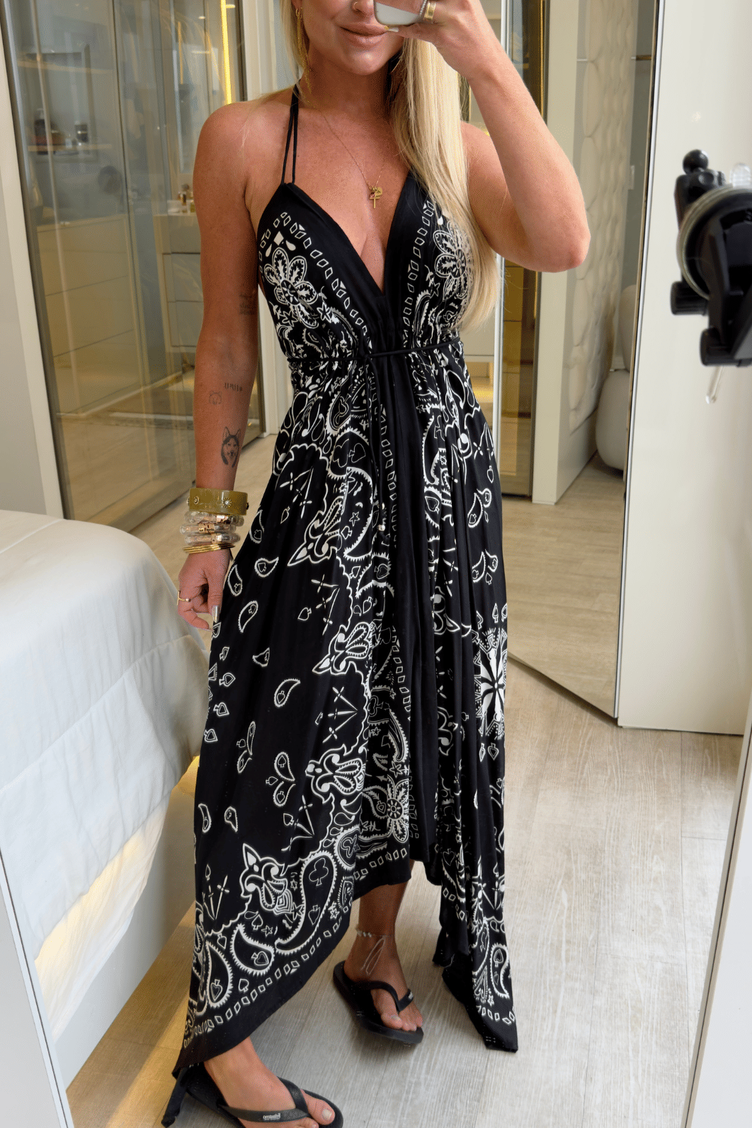 Vestido longo Indiano Vestido longo Indiano