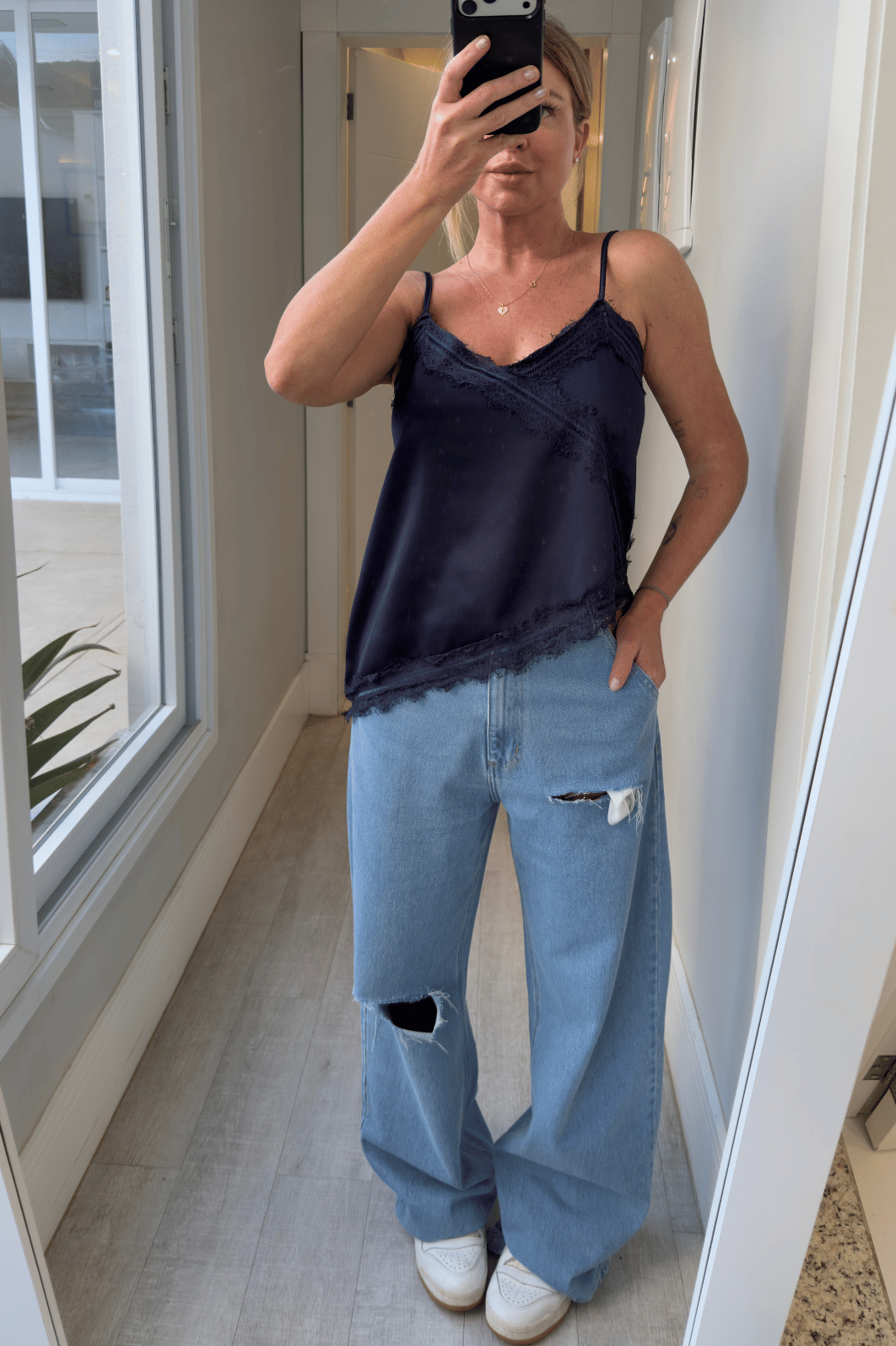 Calça jeans wide leg coast Kami Calça jeans wide leg coast Kami