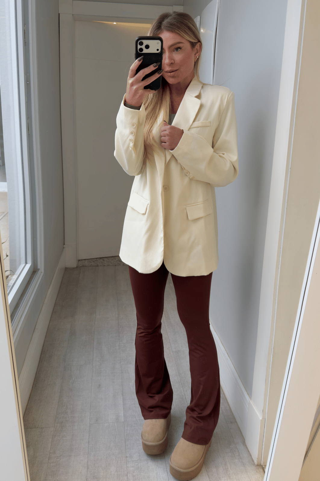 Blazer alfaiataria alongado Samira Blazer alfaiataria alongado Samira