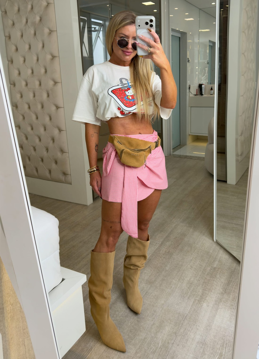 Camiseta alongada Hello Kitty Camiseta alongada Hello Kitty