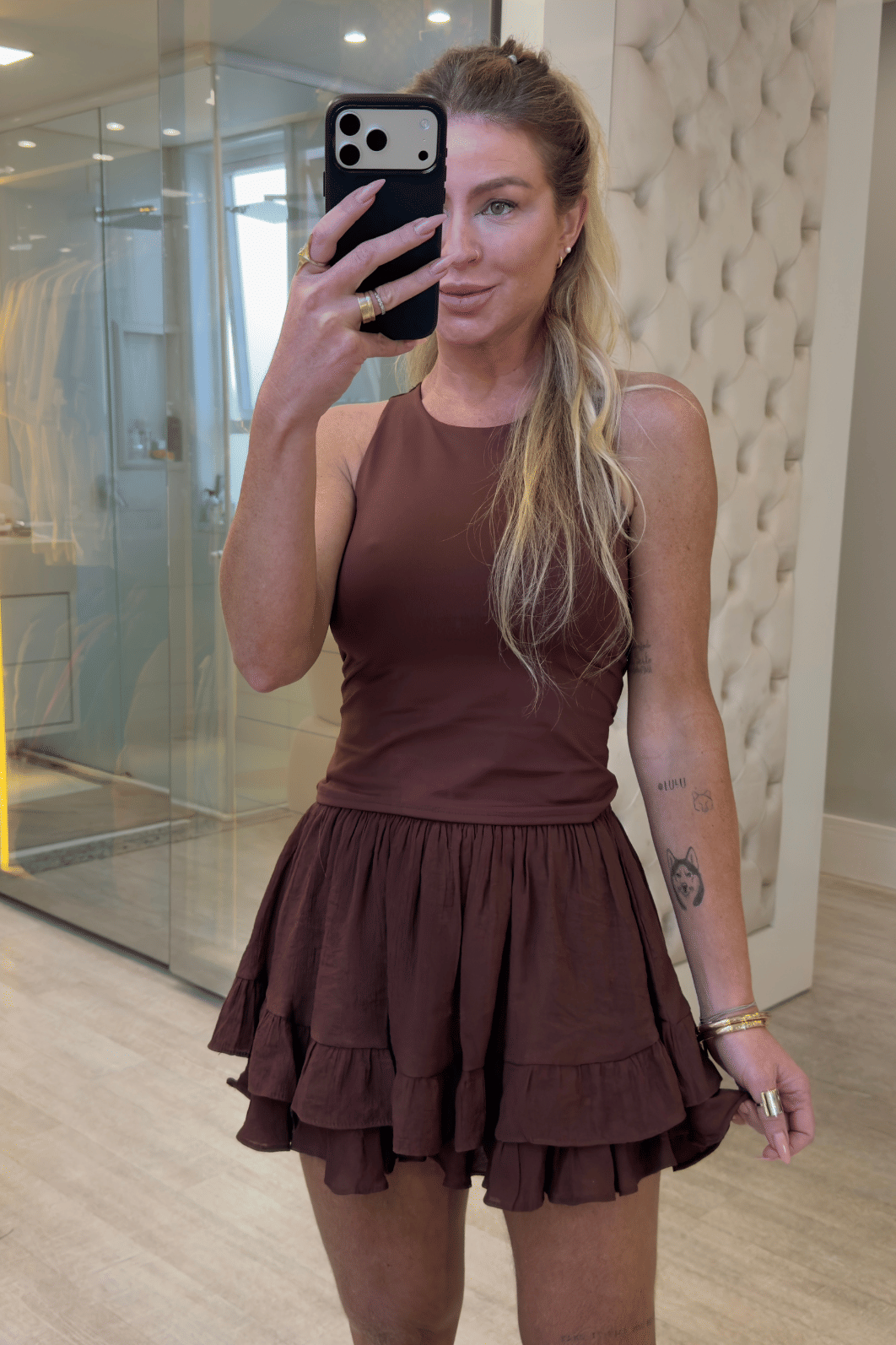 Blusa regata poliamida Leslie Blusa regata poliamida Leslie