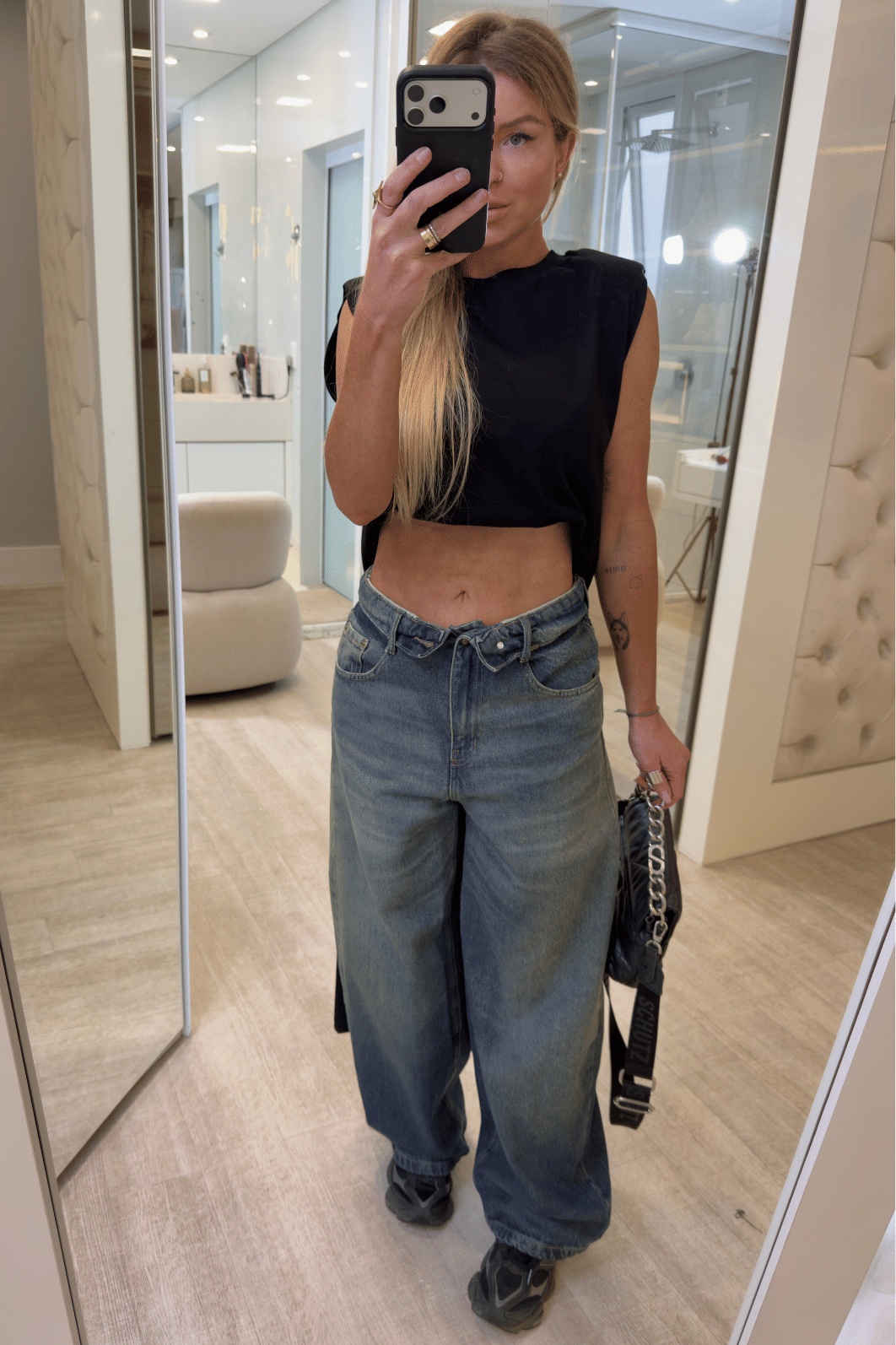 Blusa mullet alongada Tulum Blusa mullet alongada Tulum