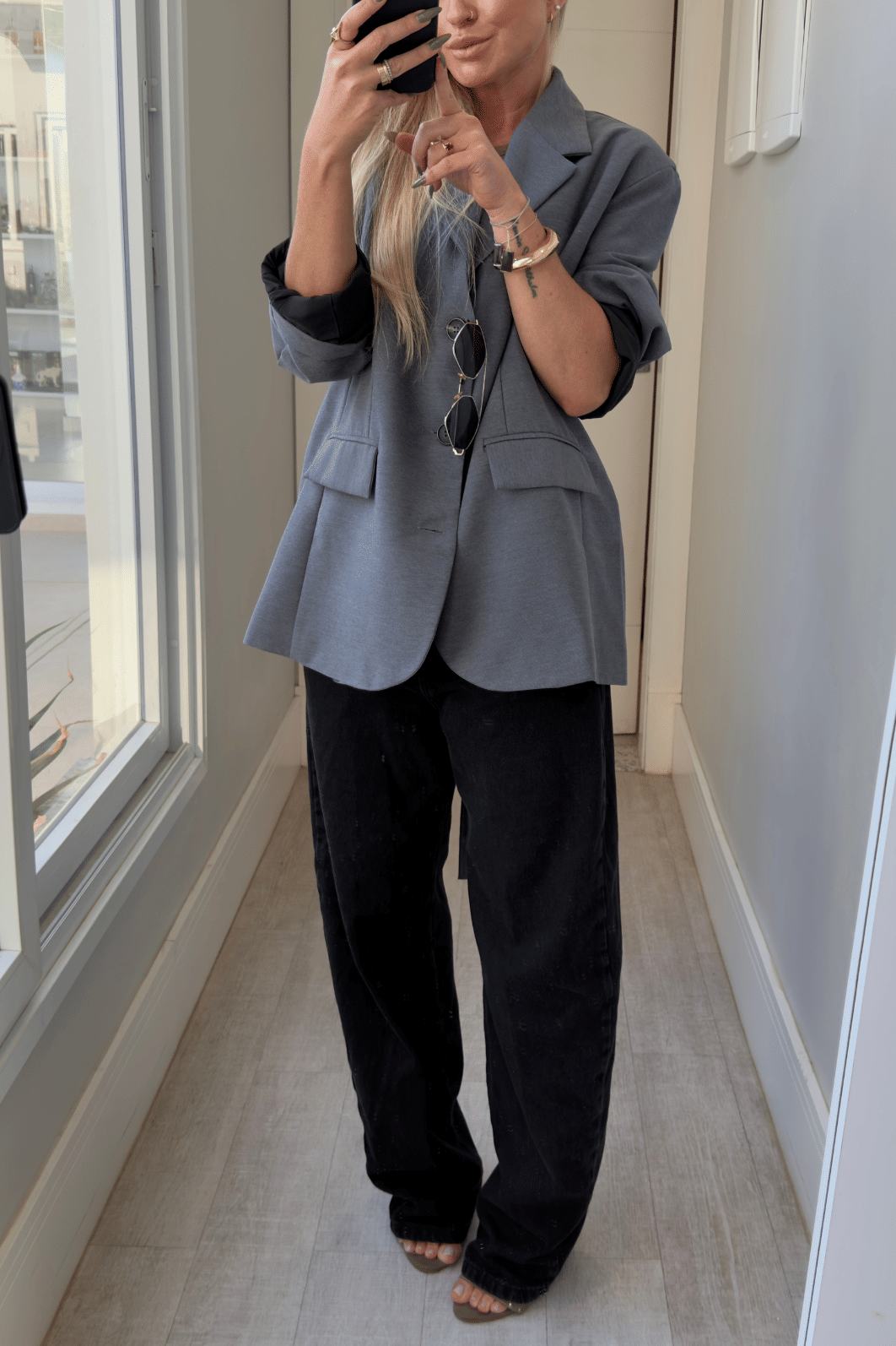 Blazer alfaiataria alongado Raquel Blazer alfaiataria alongado Raquel