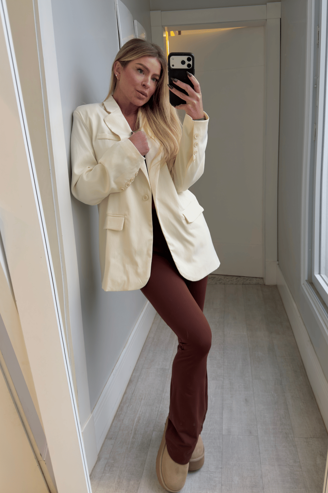 Blazer alfaiataria alongado Samira Blazer alfaiataria alongado Samira