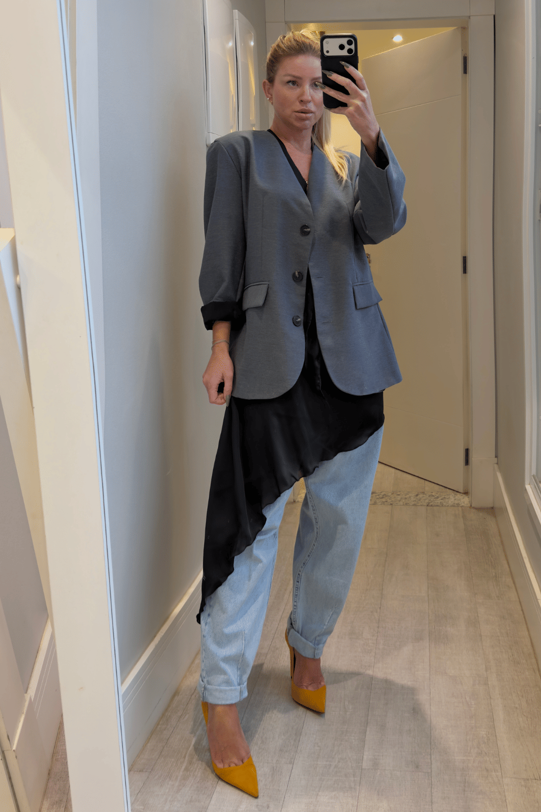 Blazer alfaiataria alongado Raquel Blazer alfaiataria alongado Raquel
