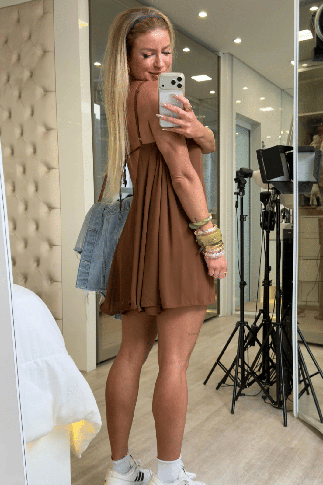 Vestido curto solto Elisabeth Vestido curto solto Elisabeth