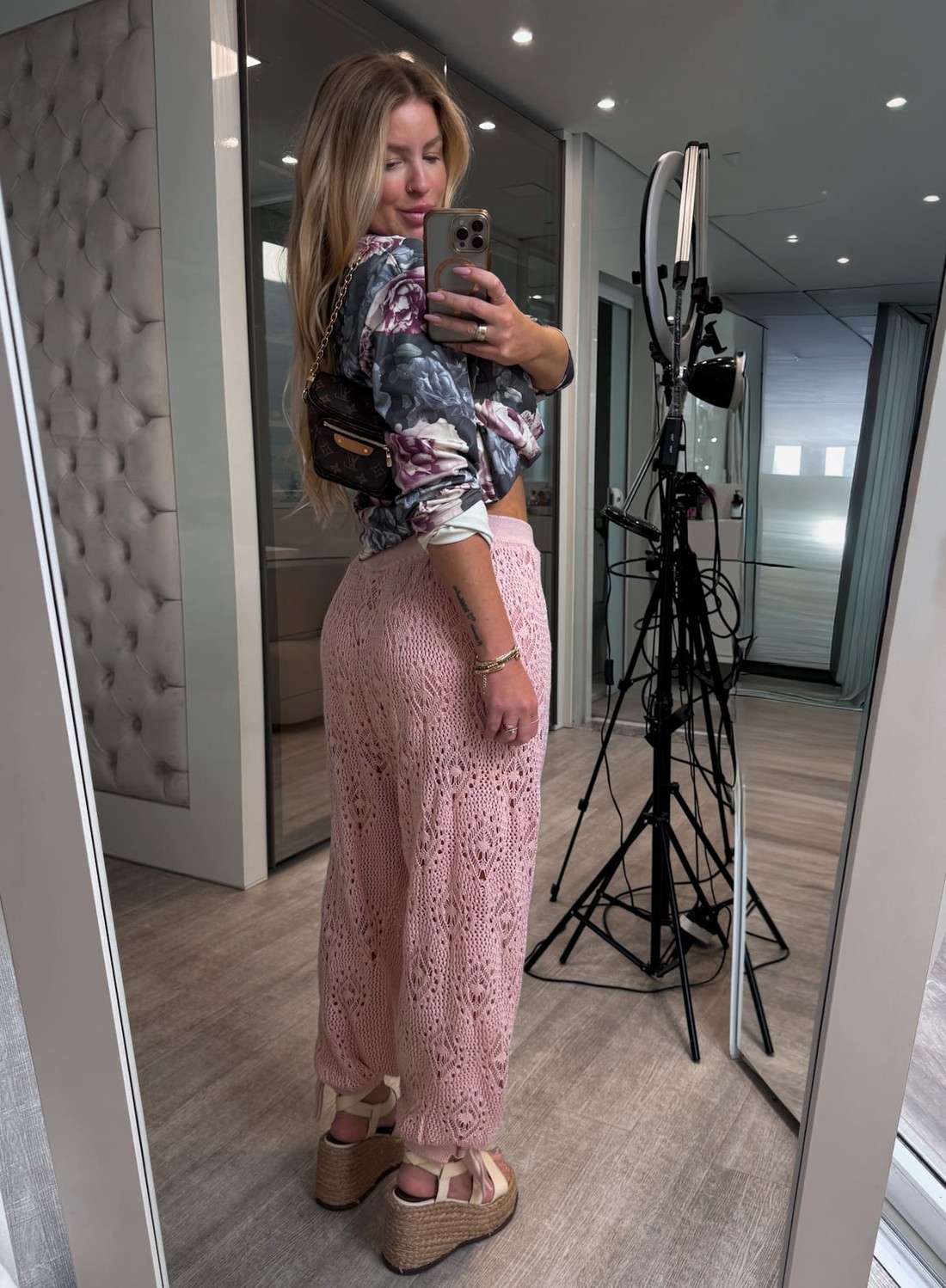 casaco de  moletom estampado Morgana