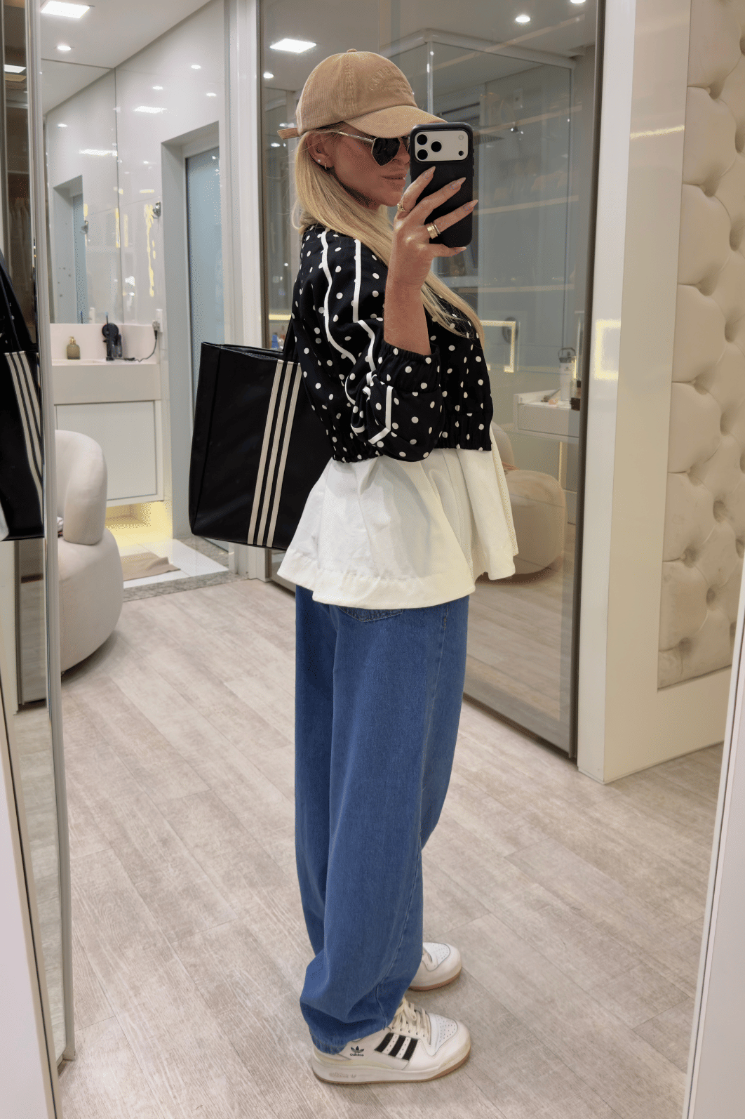 Calça jeans Ballon Ariana Calça jeans Ballon Ariana