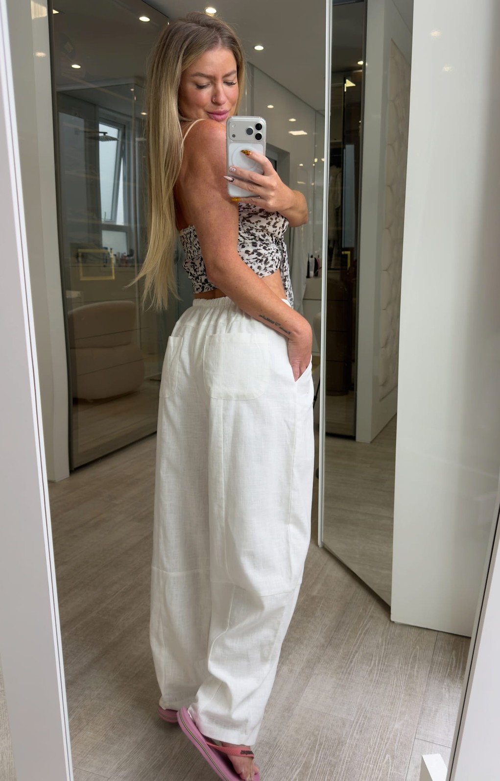 Calça balloon Victória Calça balloon Victória