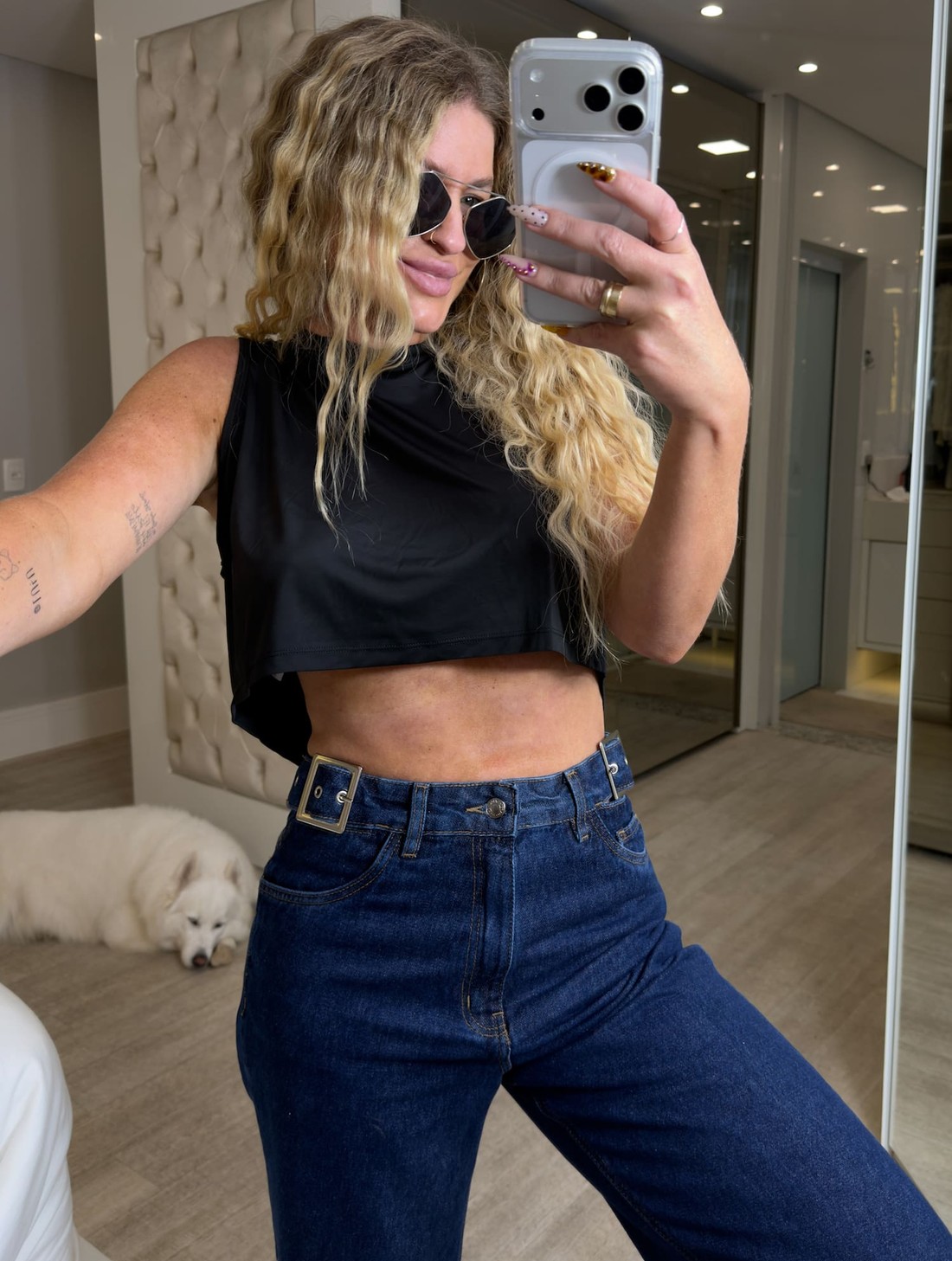 Cropped regata liganete Melissa Cropped regata liganete Melissa