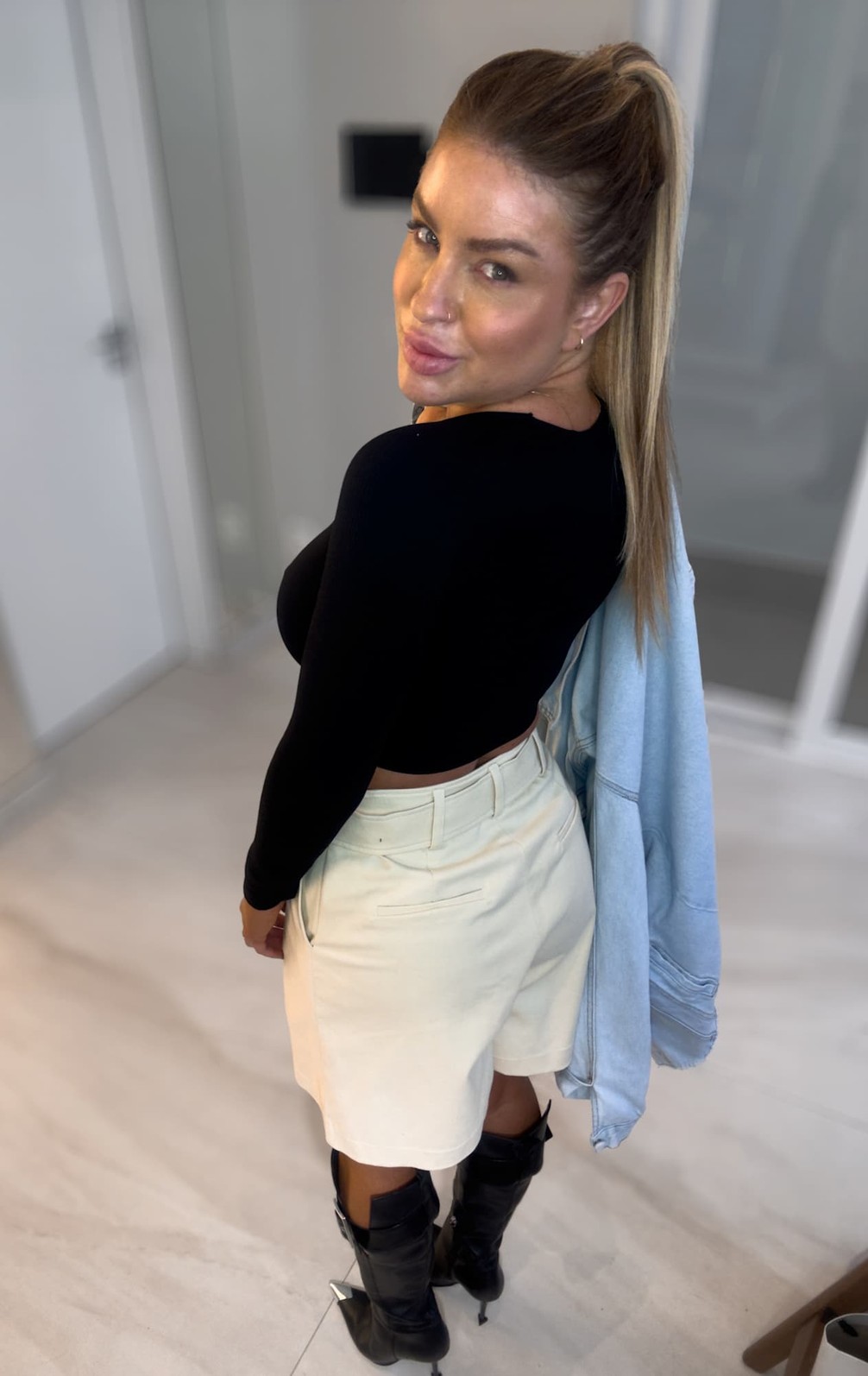 Bermuda em alfaiataria Cordelia