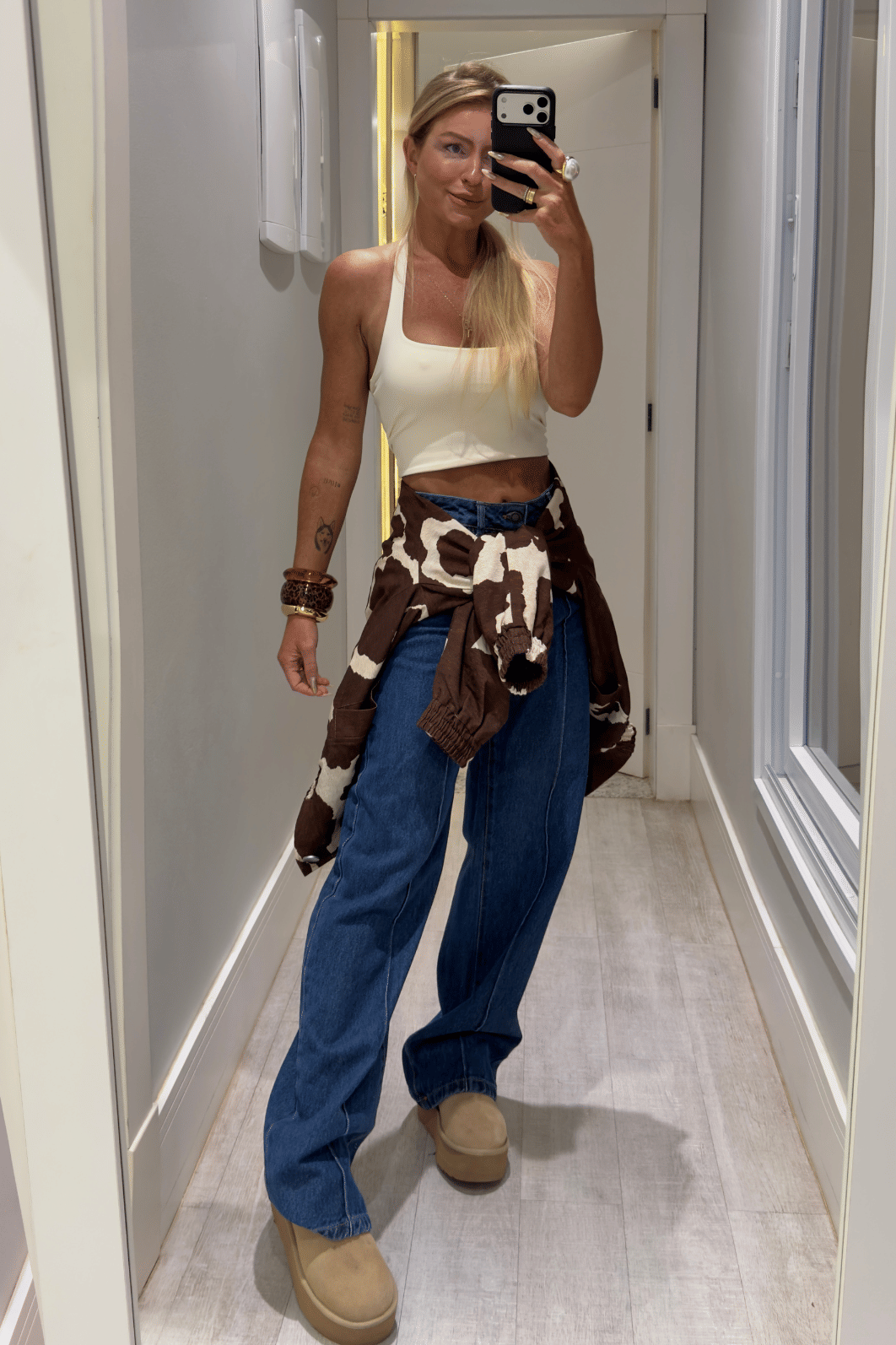 Calça jeans baggy Sinara Calça jeans baggy Sinara