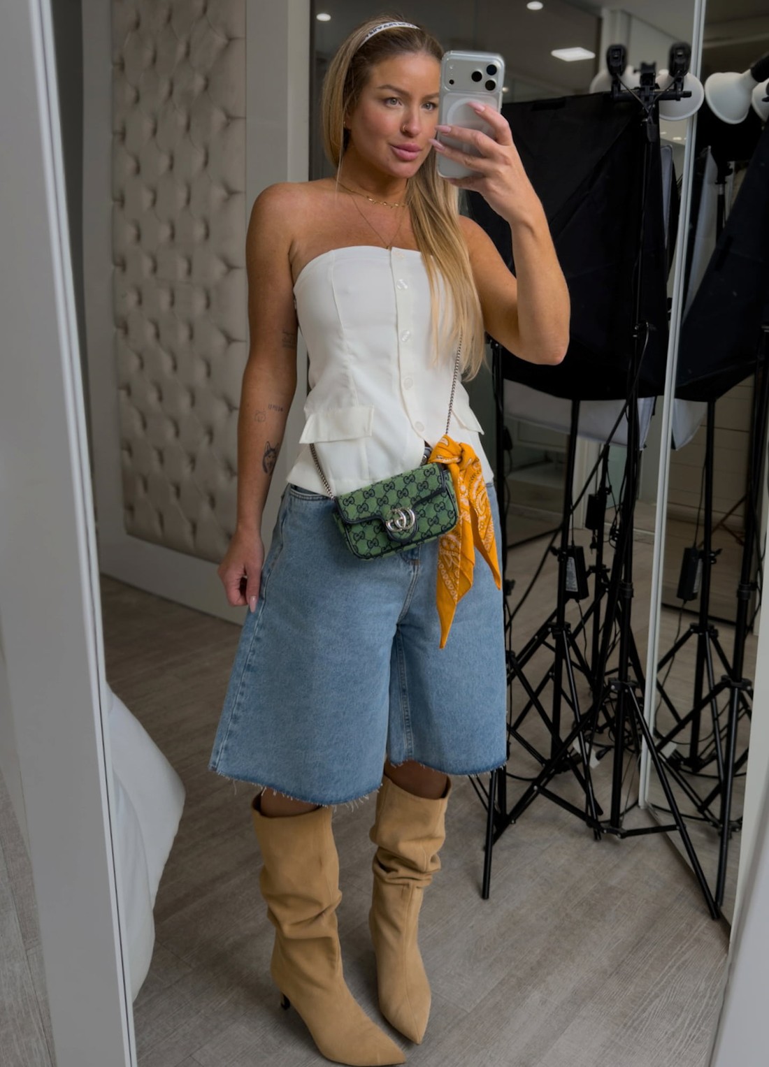 Bermuda Jhorts jeans  pantalona Serena