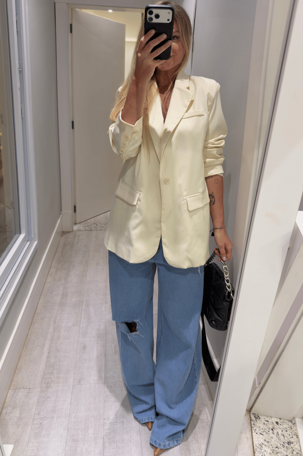 Blazer alfaiataria alongado Samira Blazer alfaiataria alongado Samira