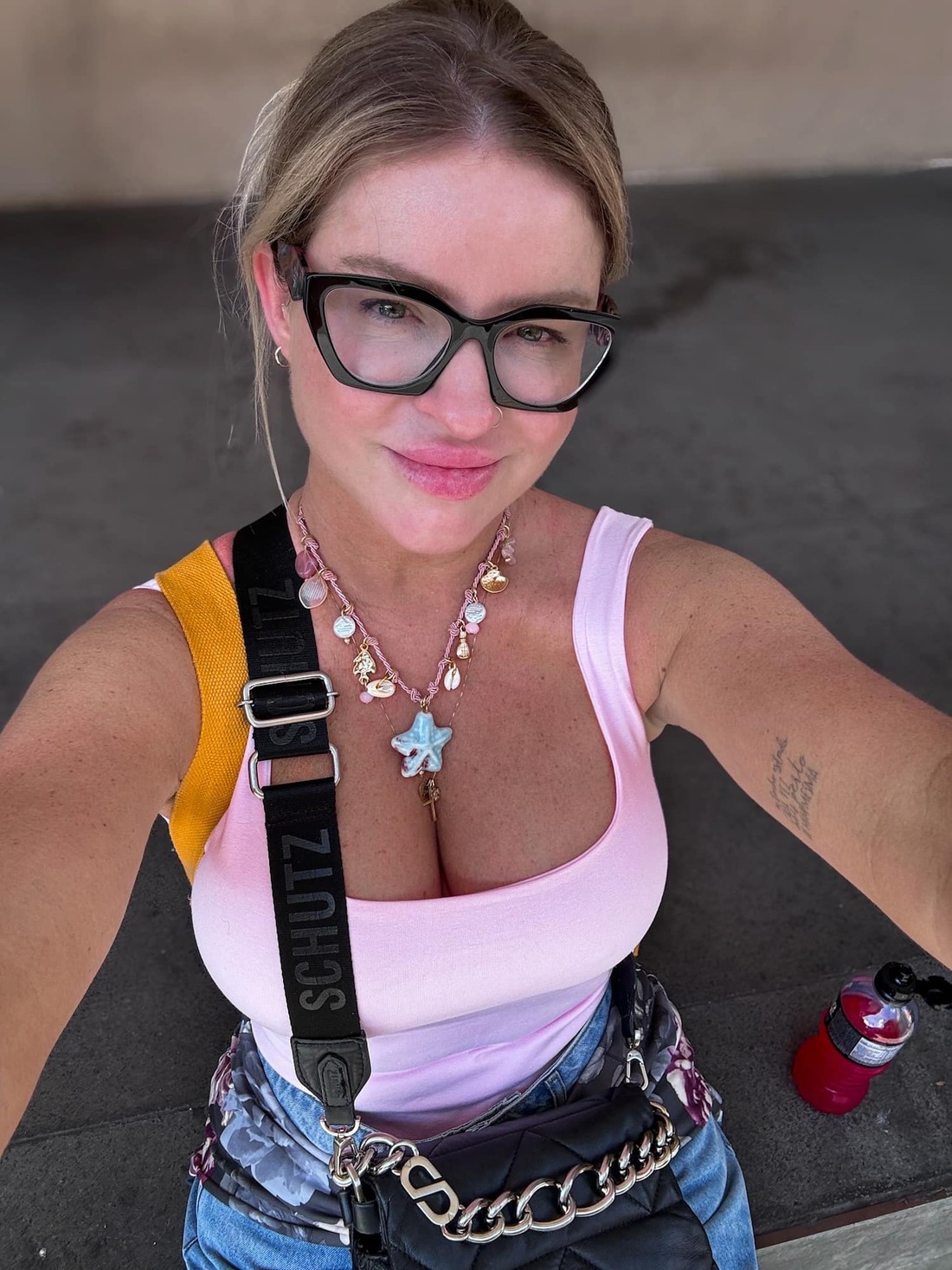 Body regata de malha Pandora