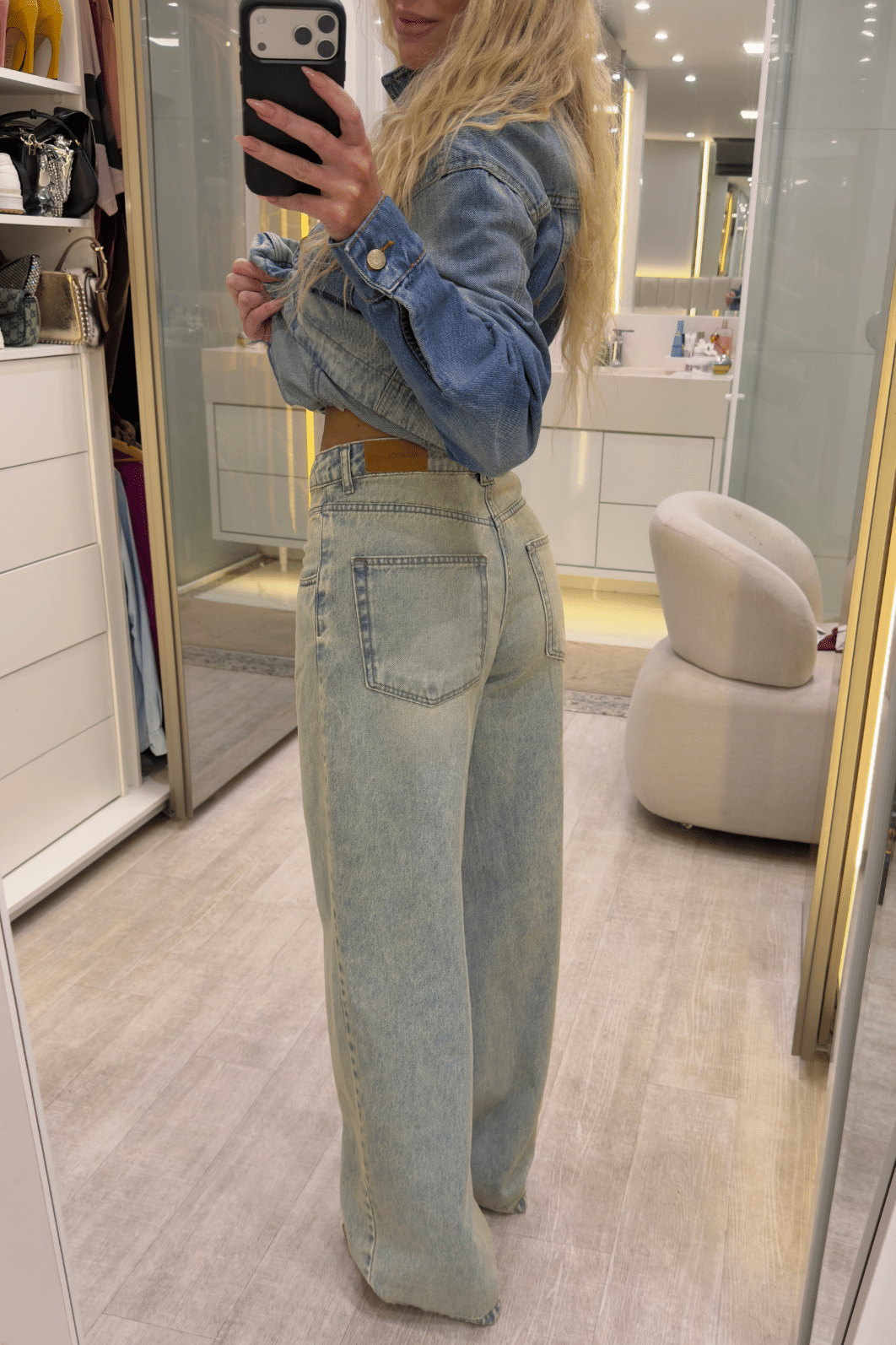 Calça jeans baggy Vintage
