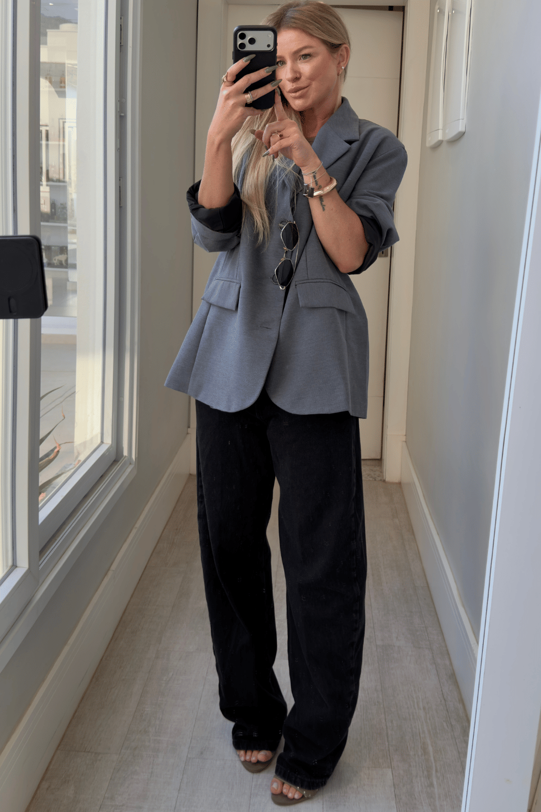 Blazer alfaiataria alongado Raquel Blazer alfaiataria alongado Raquel