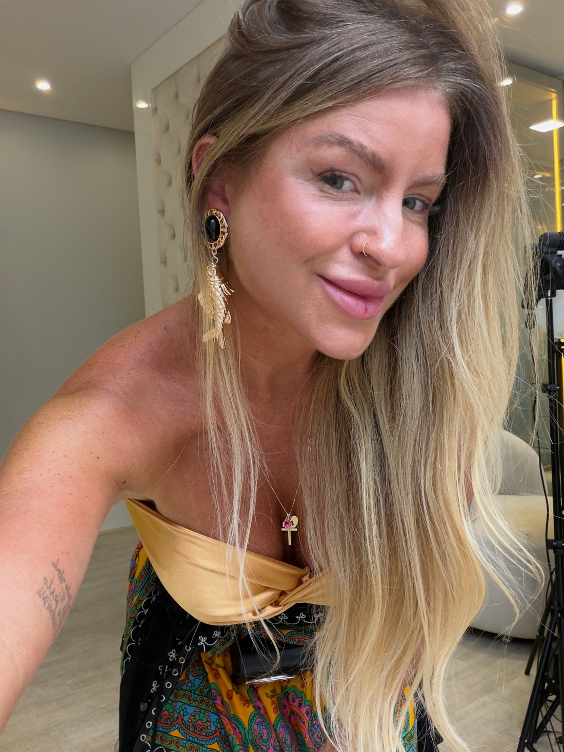 Brinco em formato de Peixe Iracema