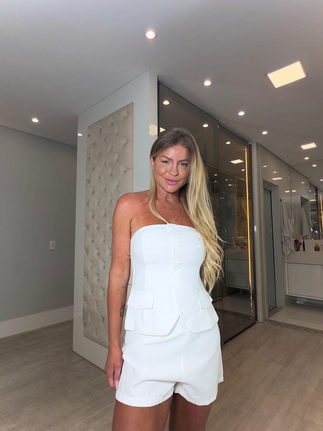 Blusa corset tomara que caia Clara Blusa corset tomara que caia Clara