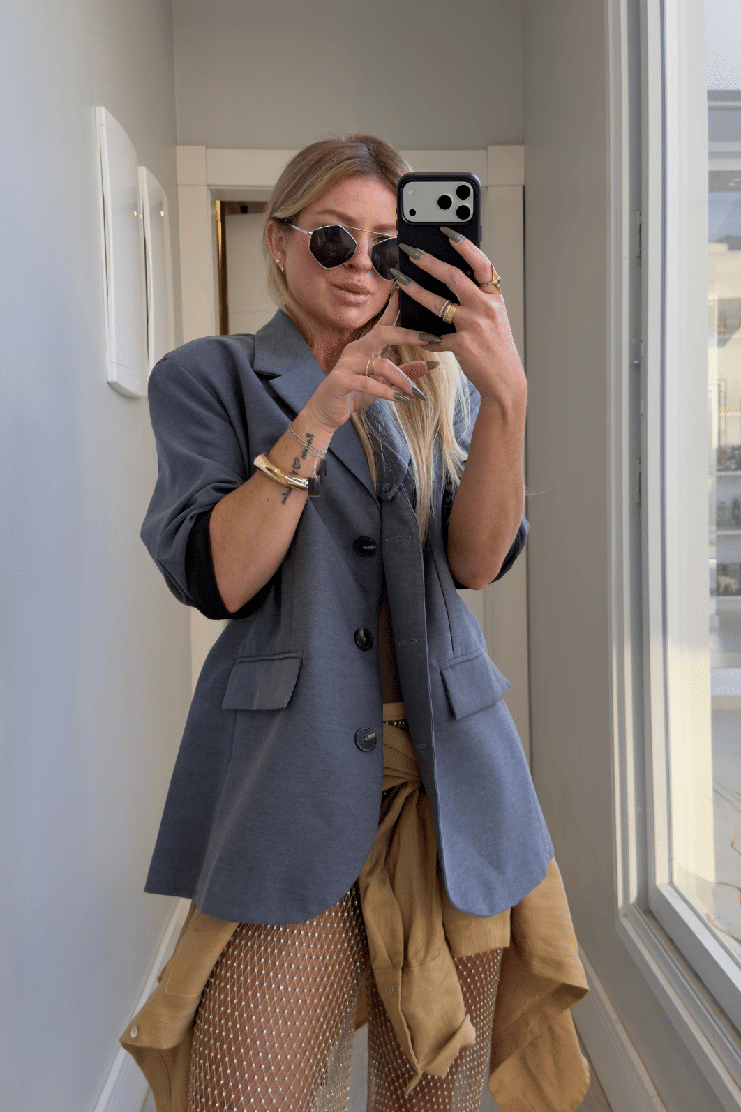 Blazer alfaiataria alongado Raquel Blazer alfaiataria alongado Raquel