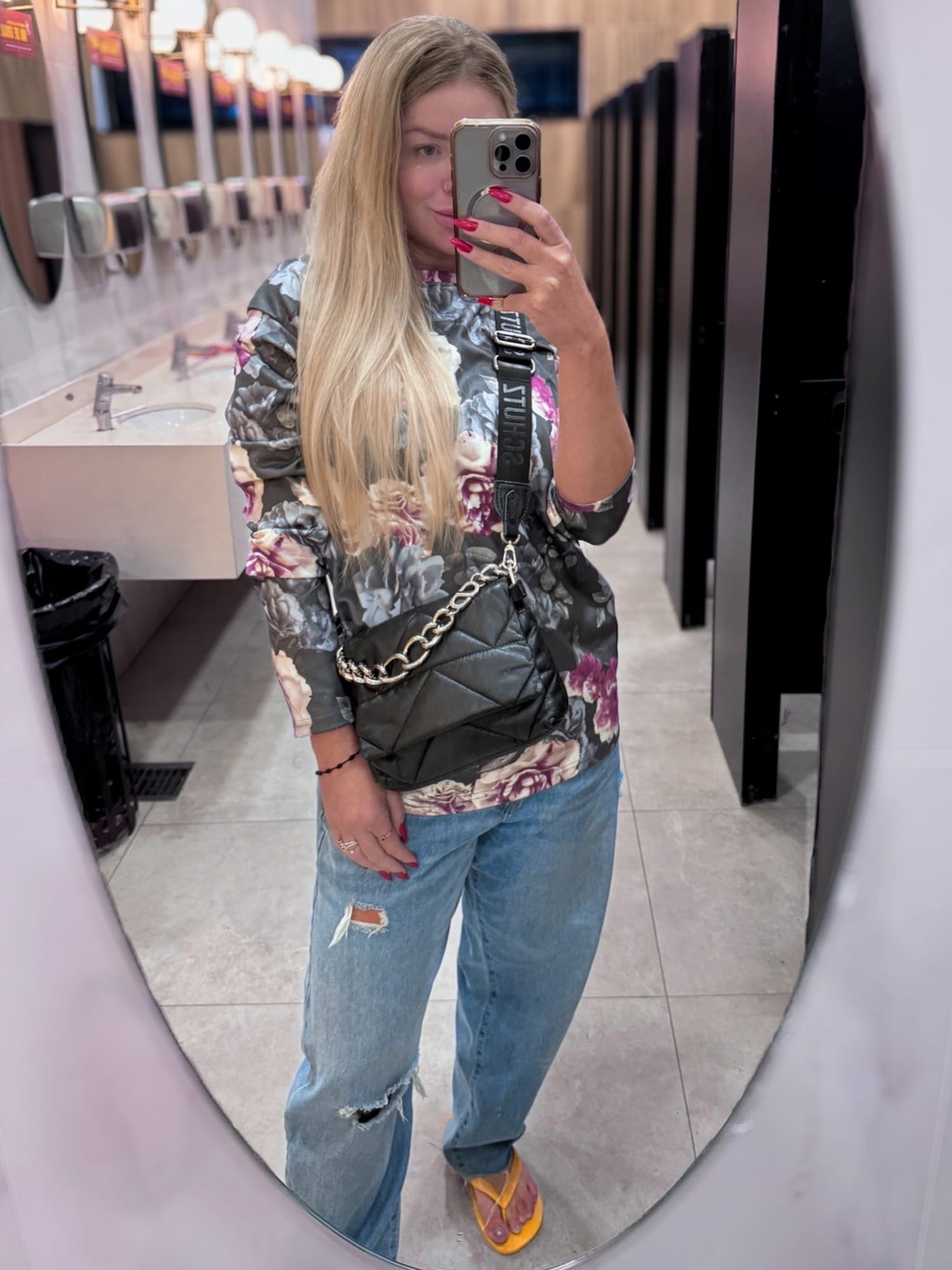 casaco de  moletom estampado Morgana