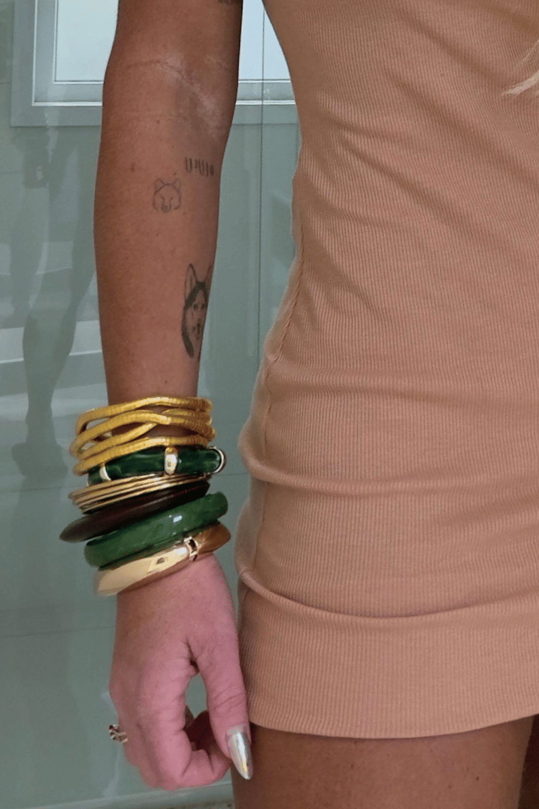 Bracelete Dourado Liso Bracelete Dourado Liso