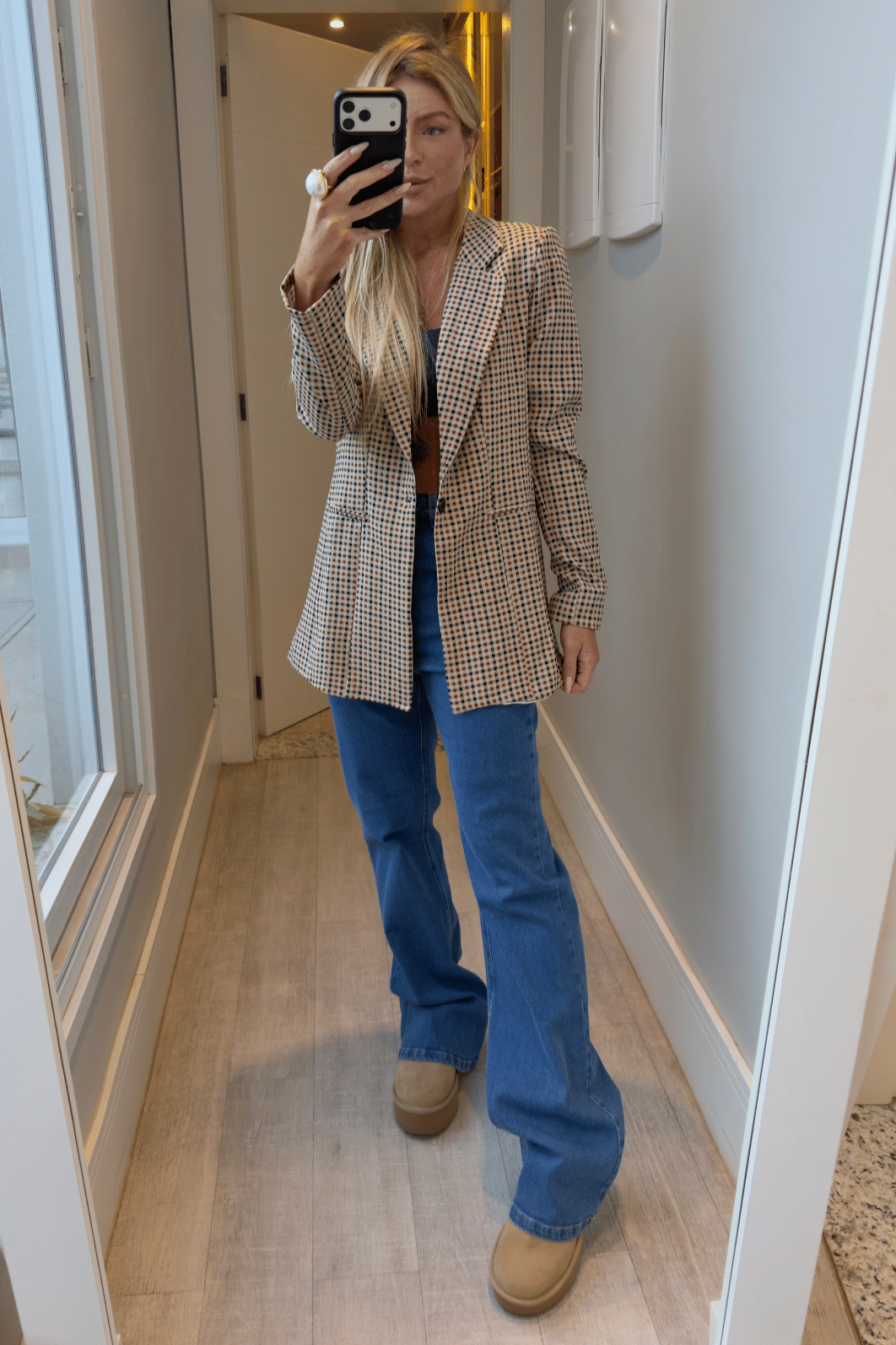 Calça jeans slim body Morgana