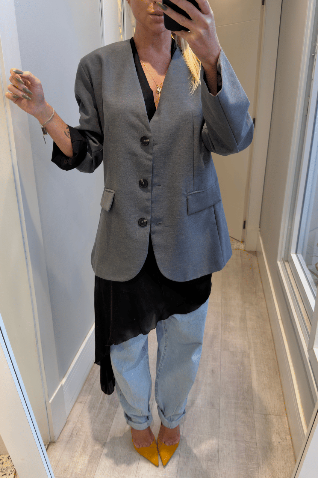 Blazer alfaiataria alongado Raquel Blazer alfaiataria alongado Raquel