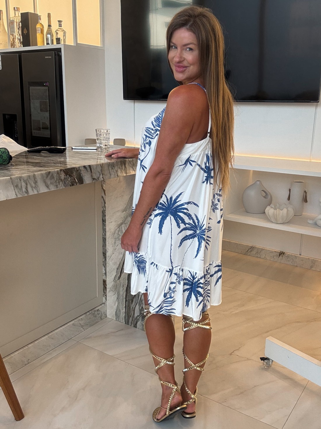 Vestido soltinho de alcinha Zaira Vestido soltinho de alcinha Zaira