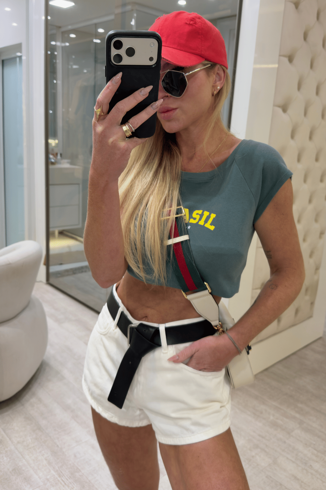 Short jeans OFF WHITE Elowen