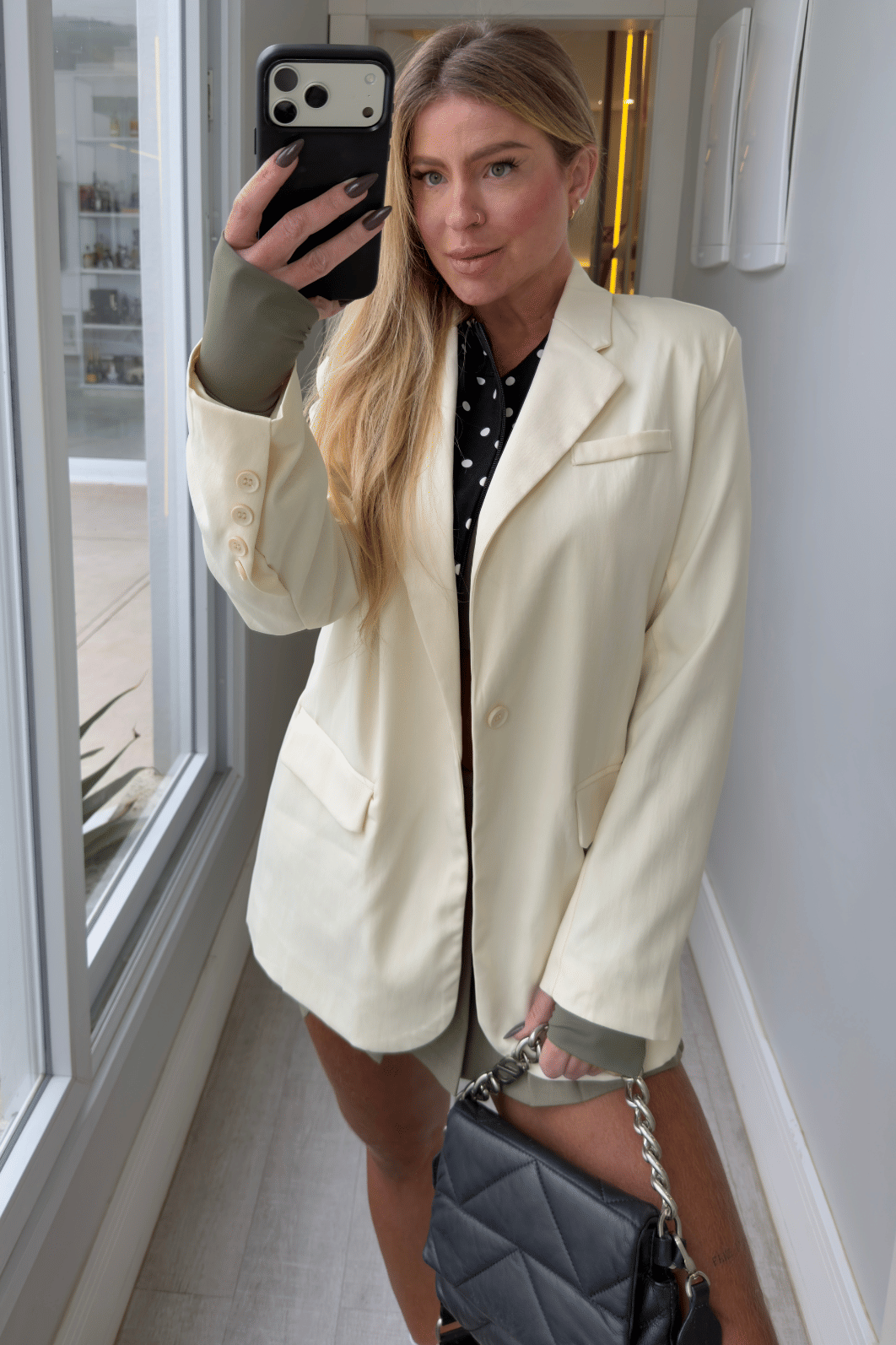 Blazer alfaiataria alongado Samira Blazer alfaiataria alongado Samira