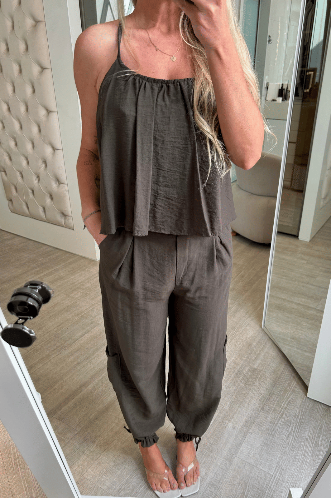 Conjunto em linho Louise Conjunto em linho Louise