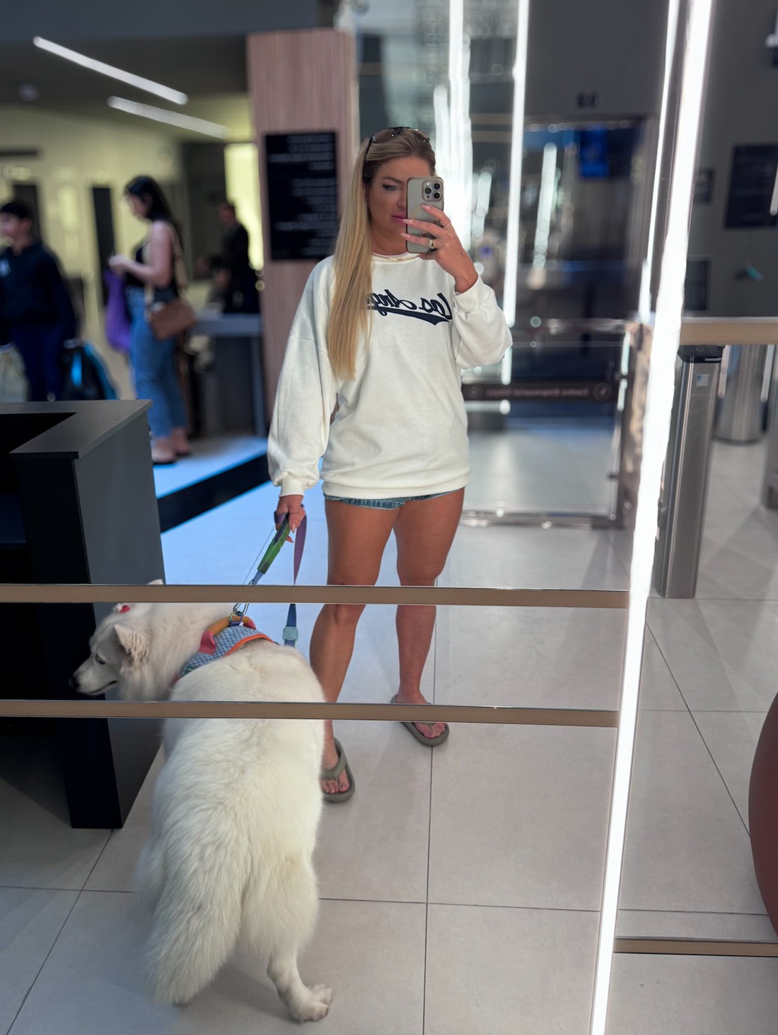 Casaco de moletom oversized Los Angeles