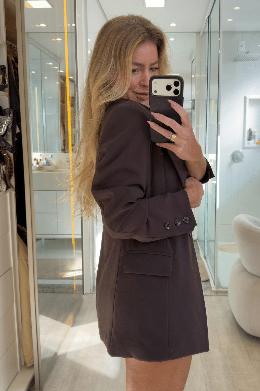 Blazer alfaiataria alongado Cassandra Blazer alfaiataria alongado Cassandra