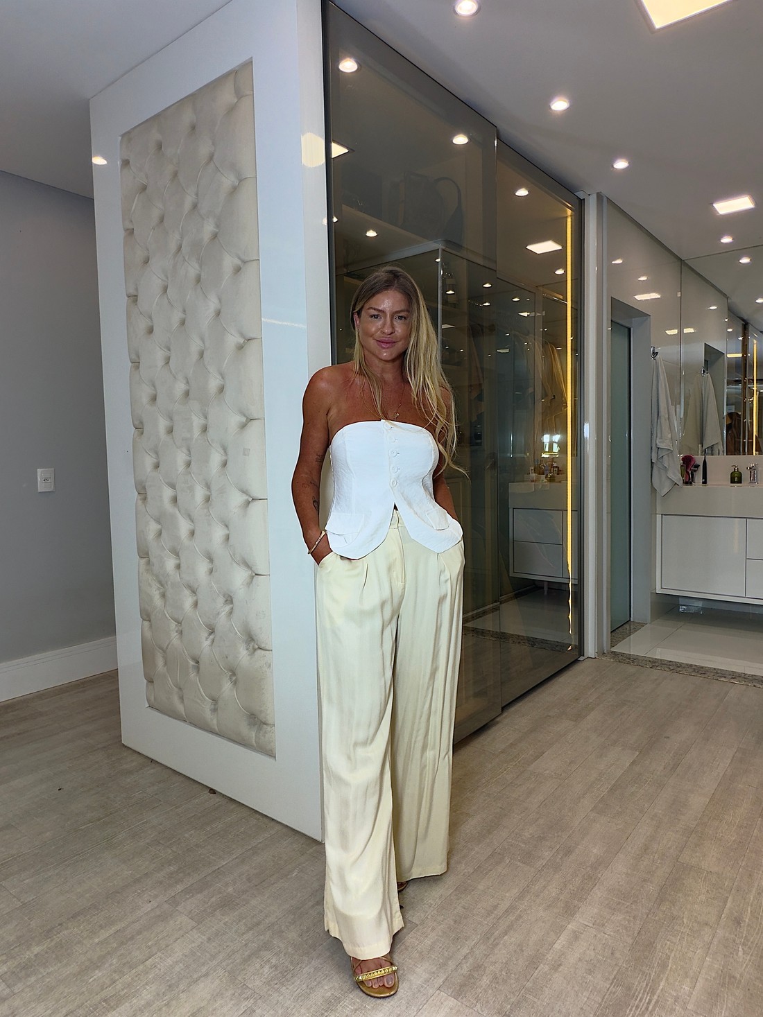 Blusa corset tomara que caia Clara Blusa corset tomara que caia Clara