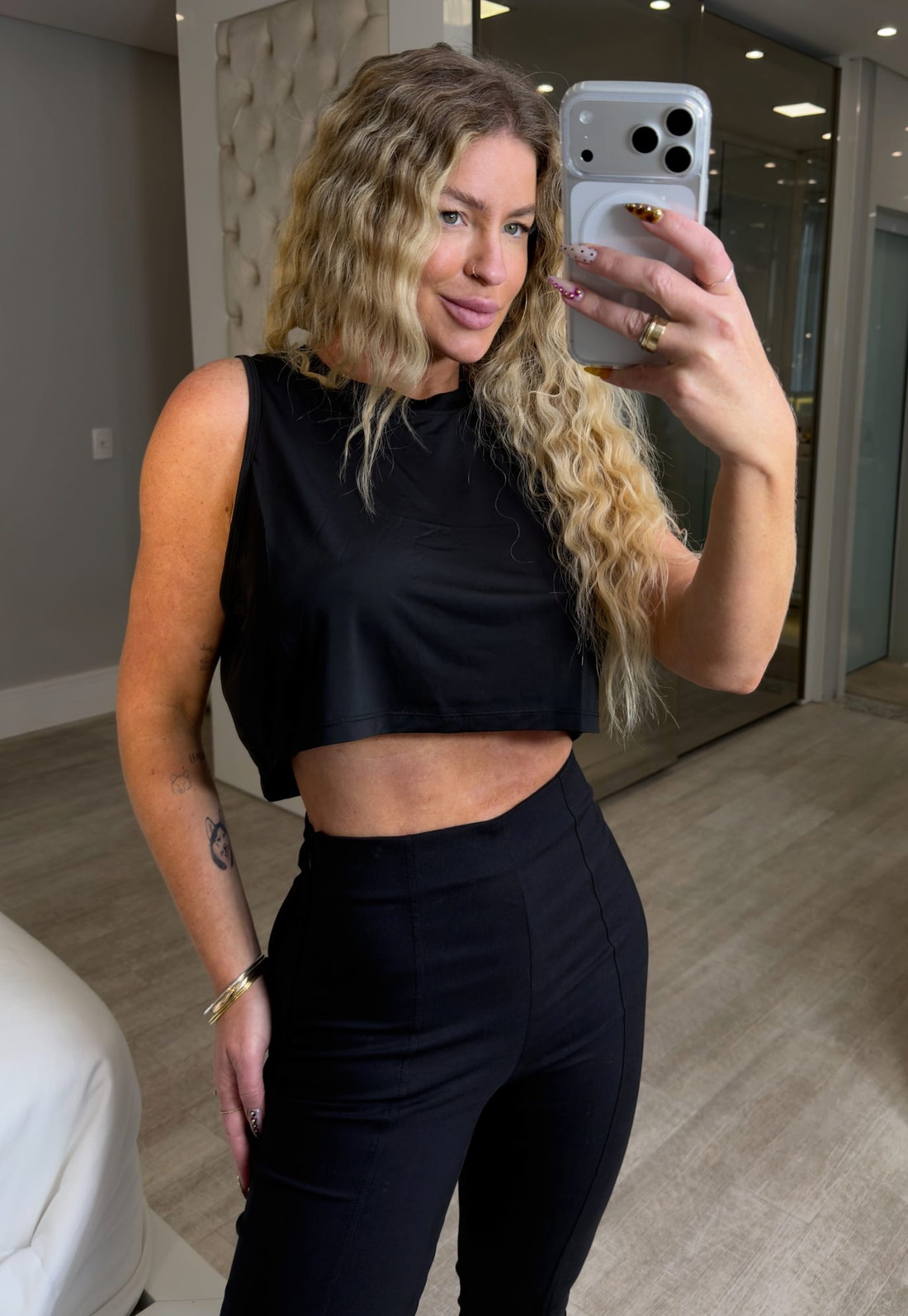 Cropped regata liganete Melissa Cropped regata liganete Melissa